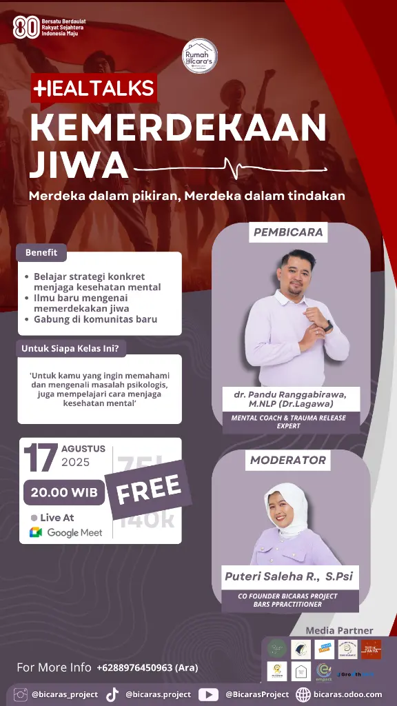 HealTalks Kemerdekaan Jiwa
