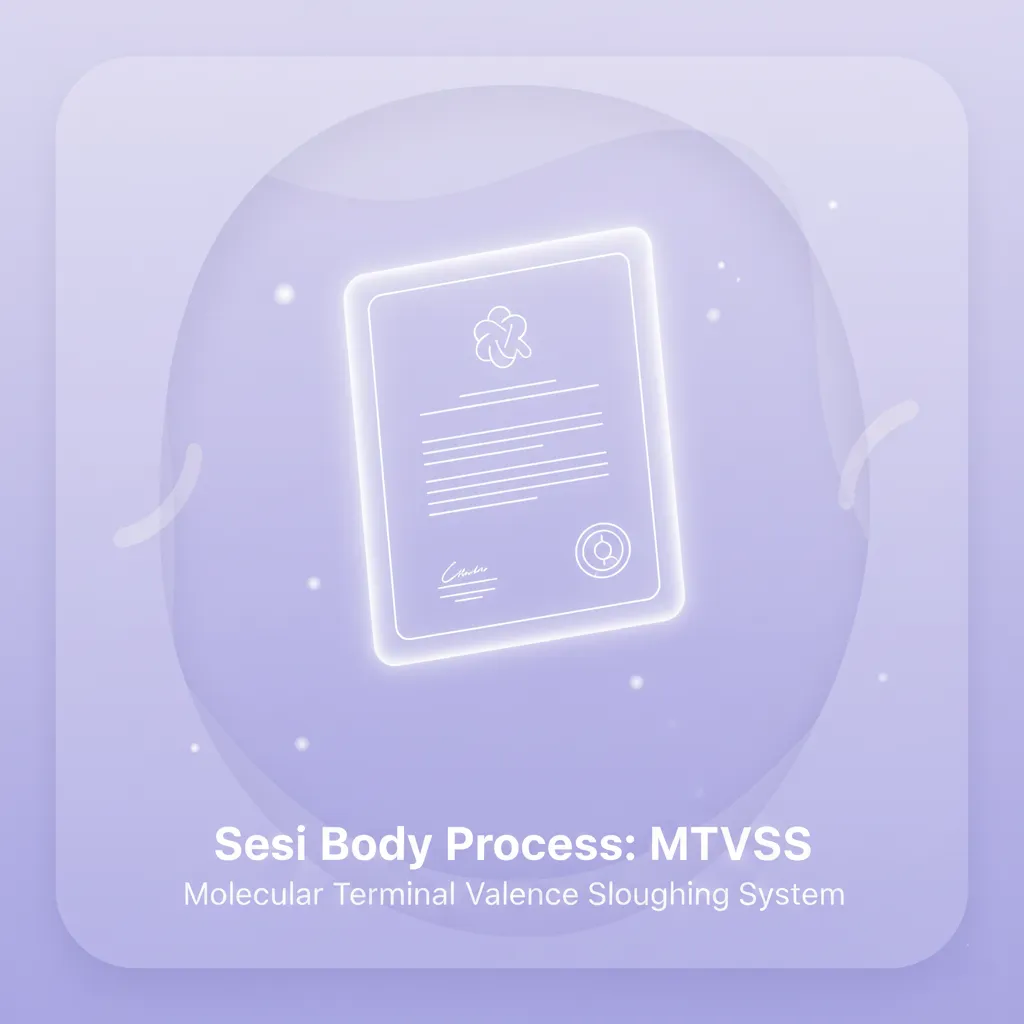 Sesi Body Process: MTVSS (Molecular Terminal Valence Sloughing System)